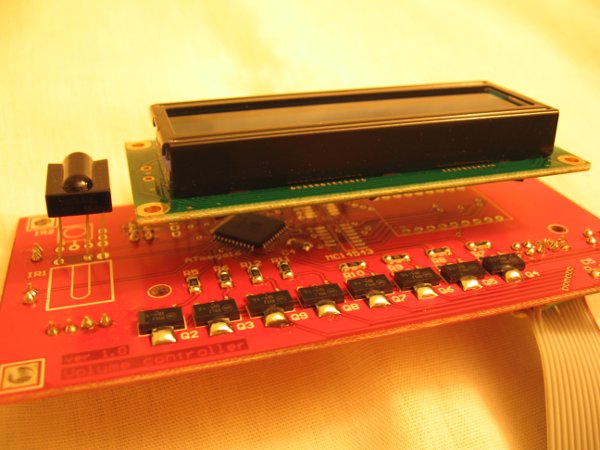 LCD volume controller